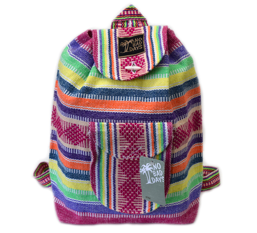 Baja Backpack - Pink Neon MultiColor