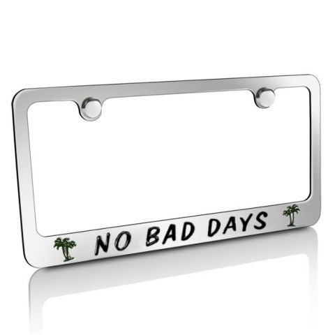 License Plate Frame - Chrome