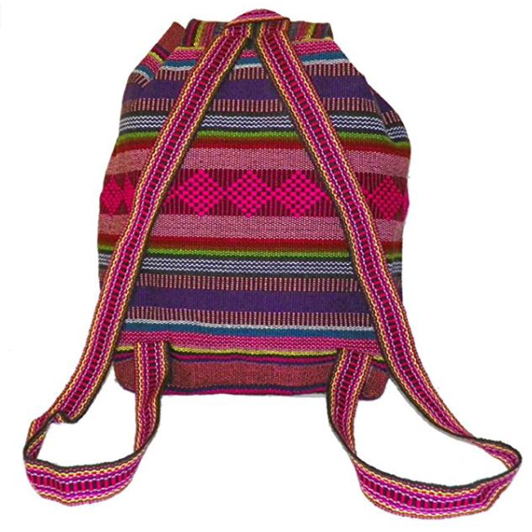 Baja Backpack - Fuchsia Rose Multicolor