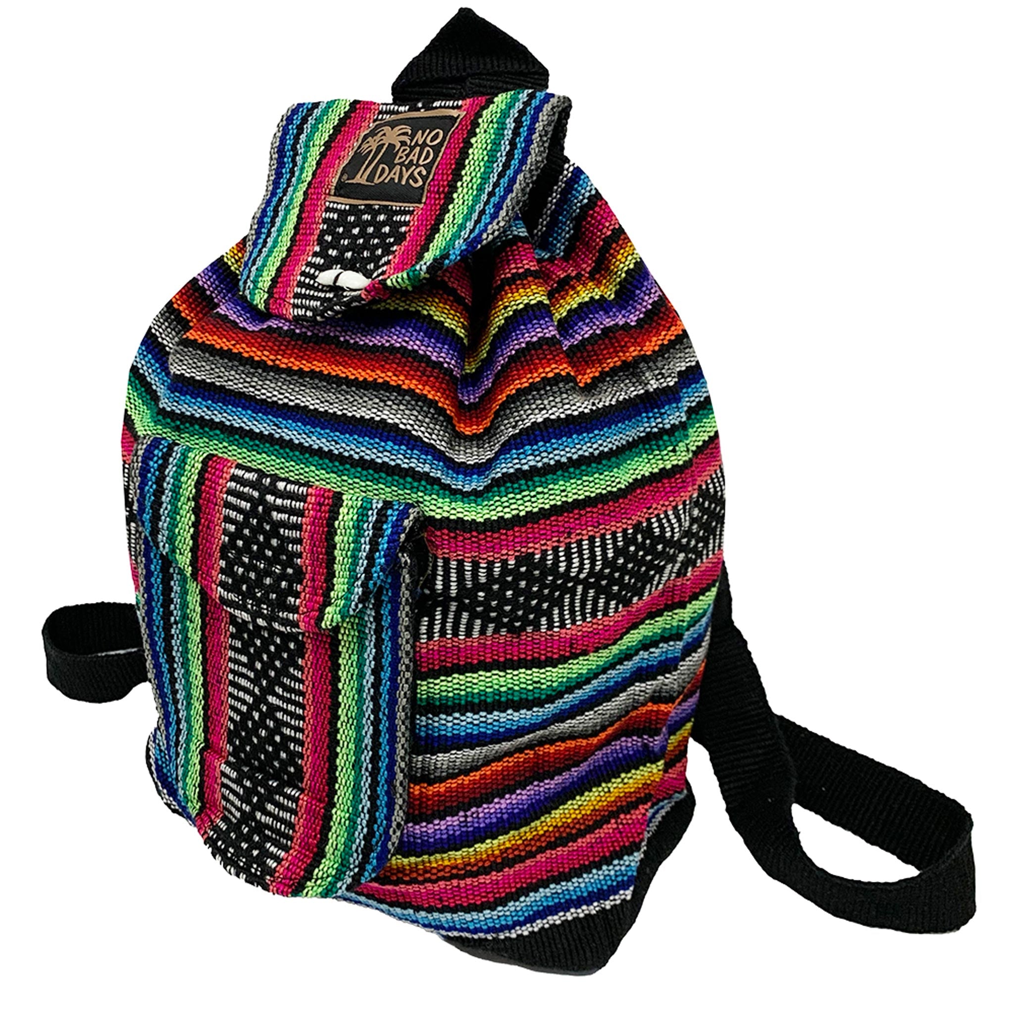 Baja Backpack - Gradational Multicolor Stripes
