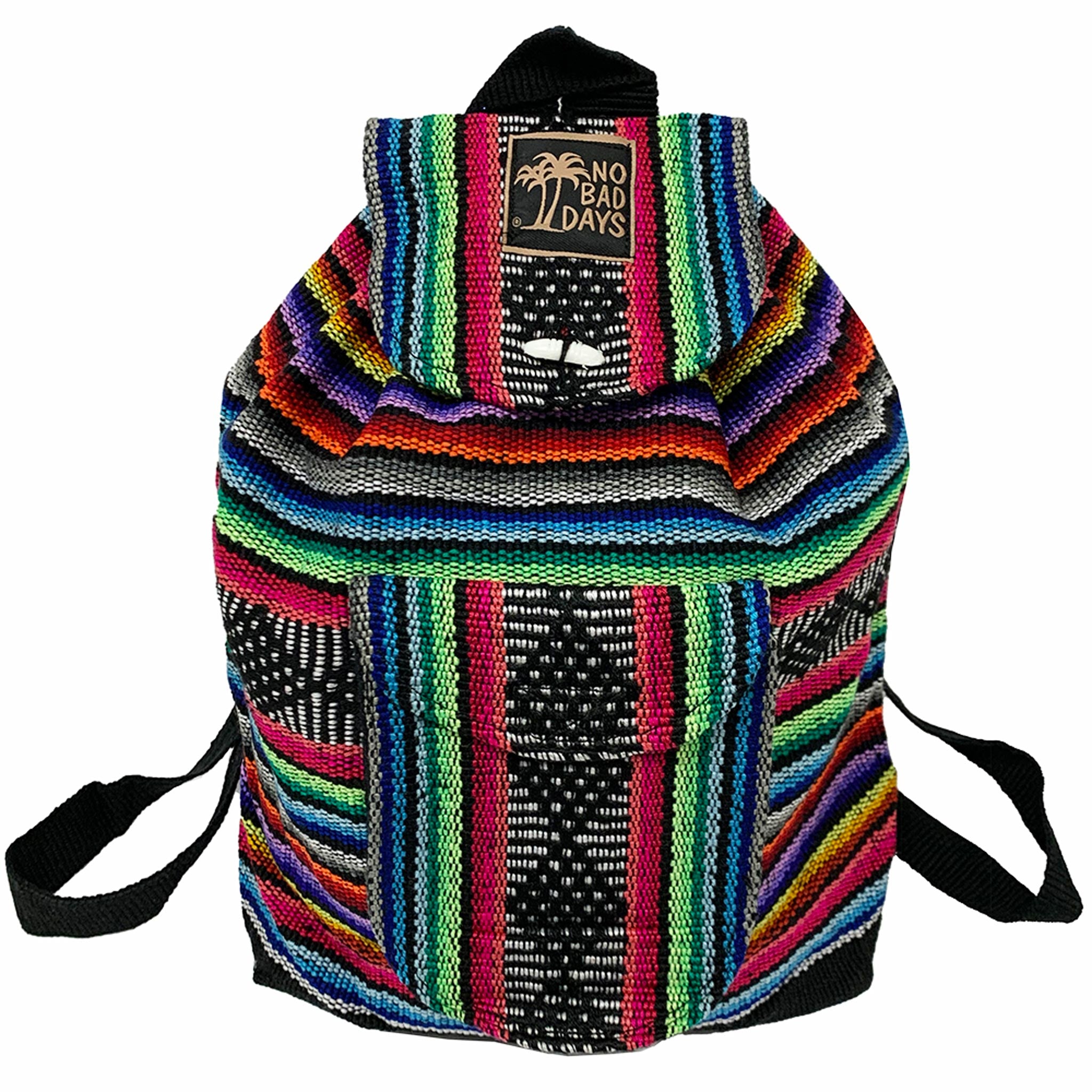 Baja Backpack - Gradational Multicolor Stripes