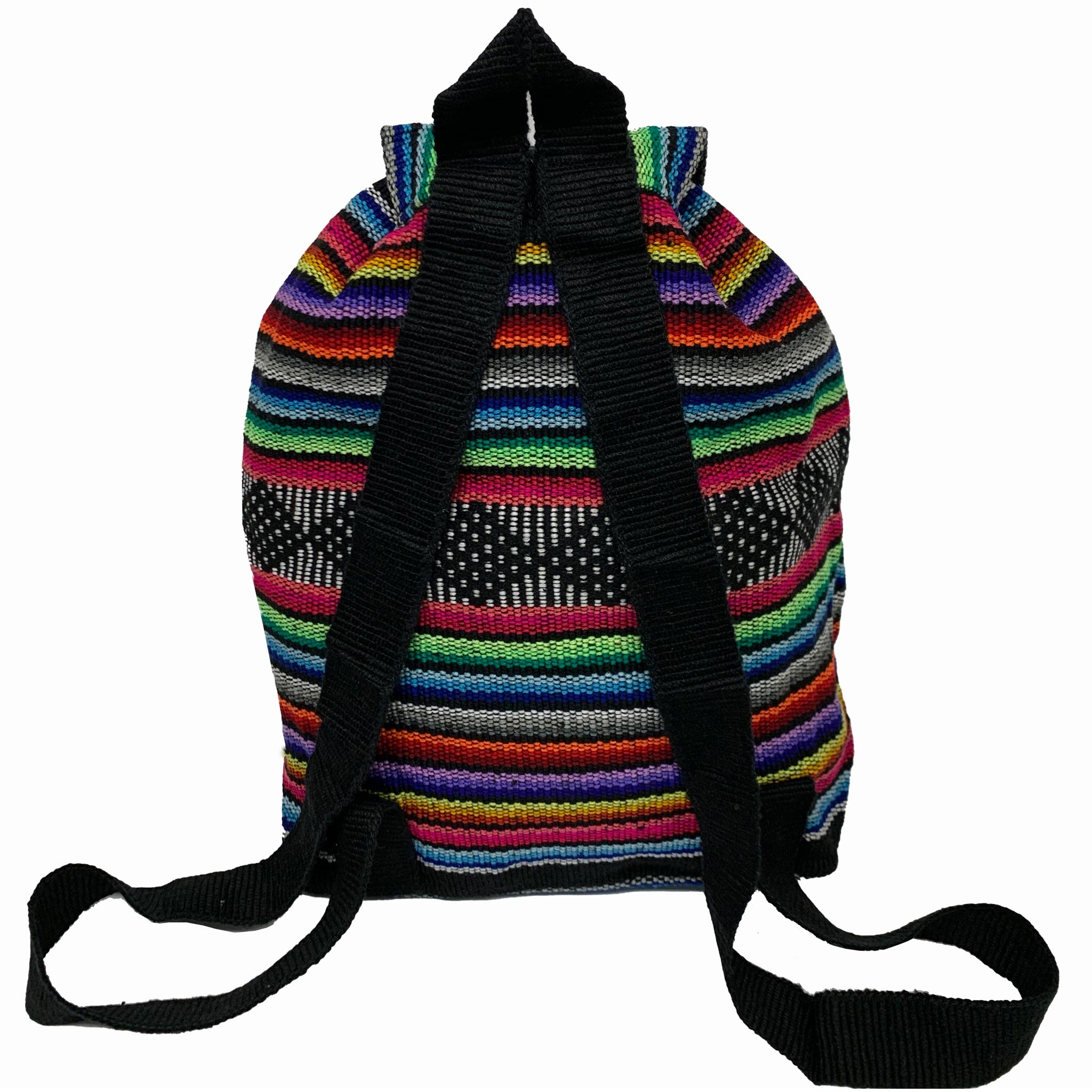 Baja Backpack - Gradational Multicolor Stripes