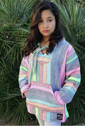 Rainbow Diamond Baja Hoodie