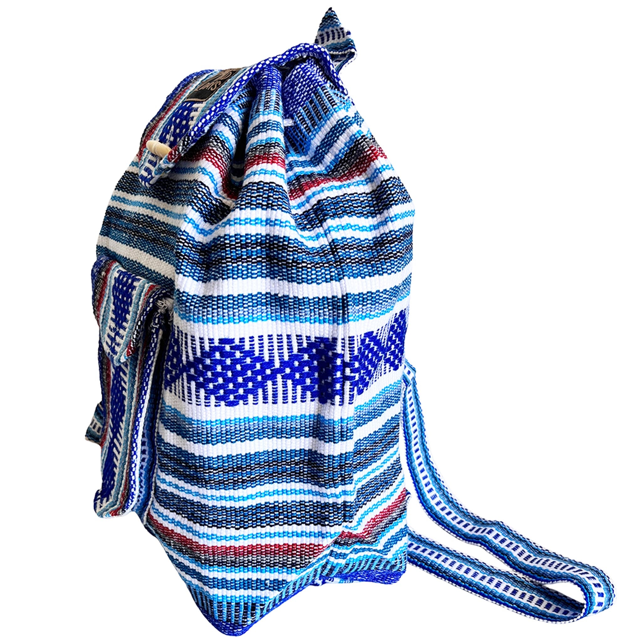 Baja Backpack - Indigo Blue Stripes