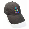 Retro Rainbow Grey Dad Hat