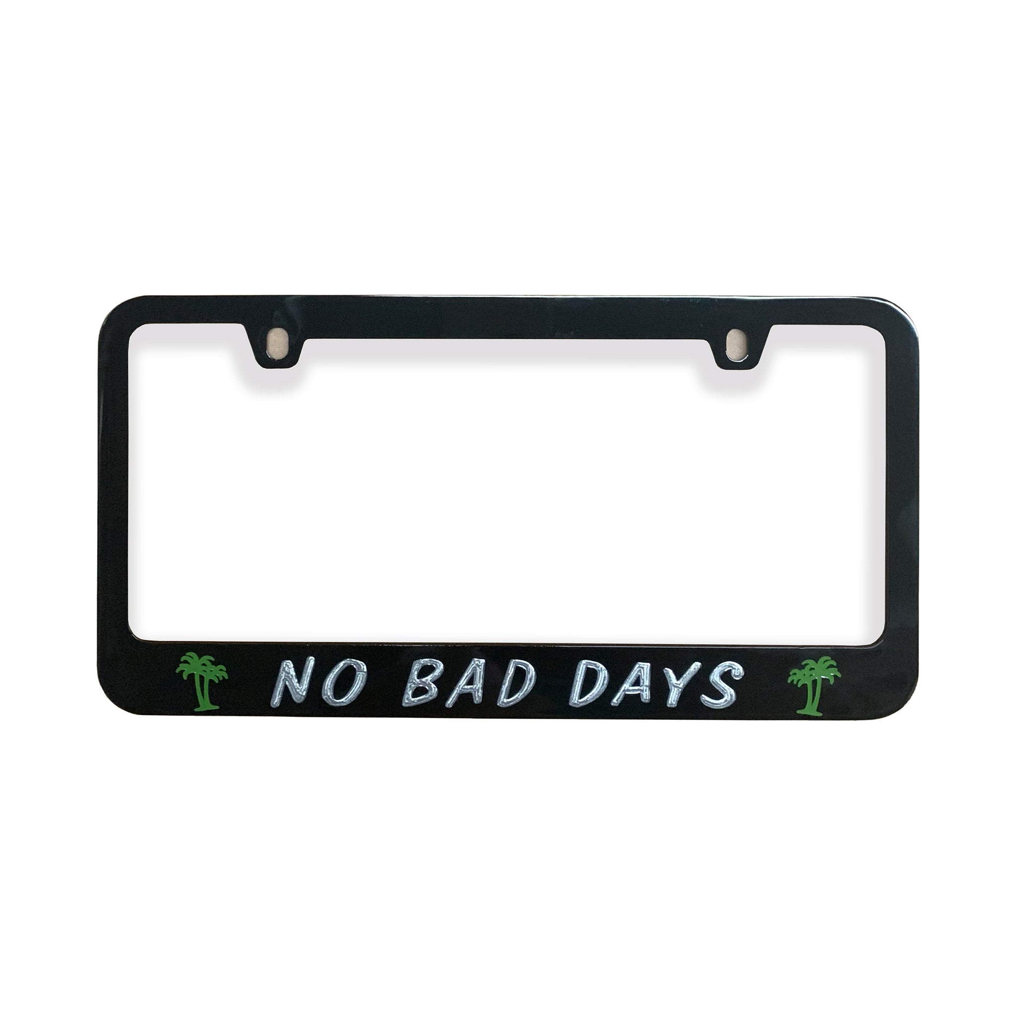 License Plate Frame - Black