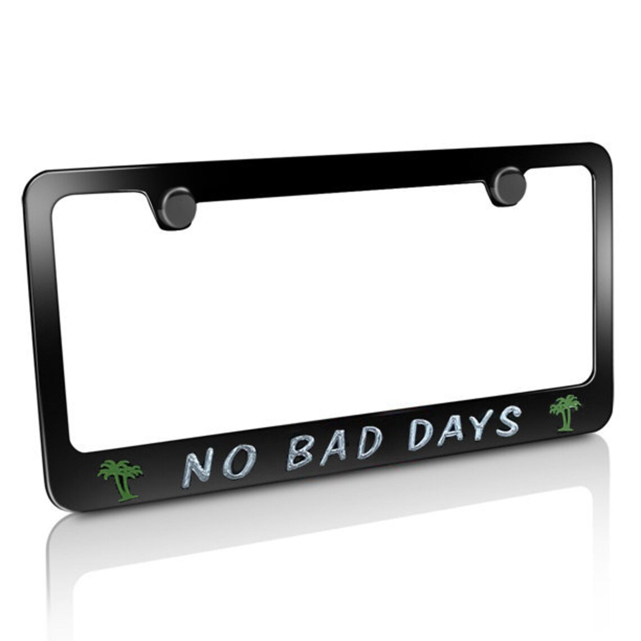 License Plate Frame - Black