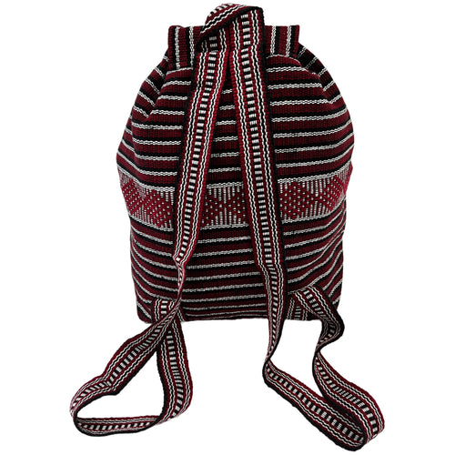 Baja Backpack - Burgundy Stripes