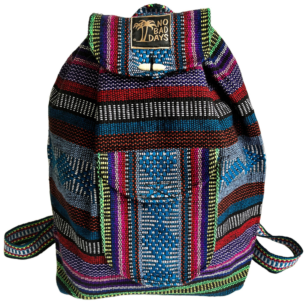 Baja Backpack - Pthalo Blue MultiColor