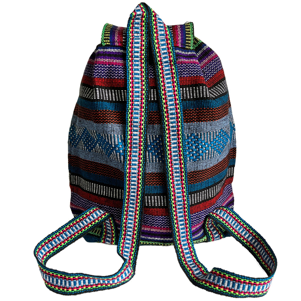 Baja Backpack - Pthalo Blue MultiColor