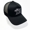 Mesh Back Black Trucker Hat
