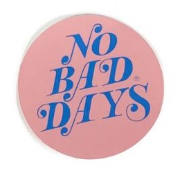 Retro Pink & Blue Sticker