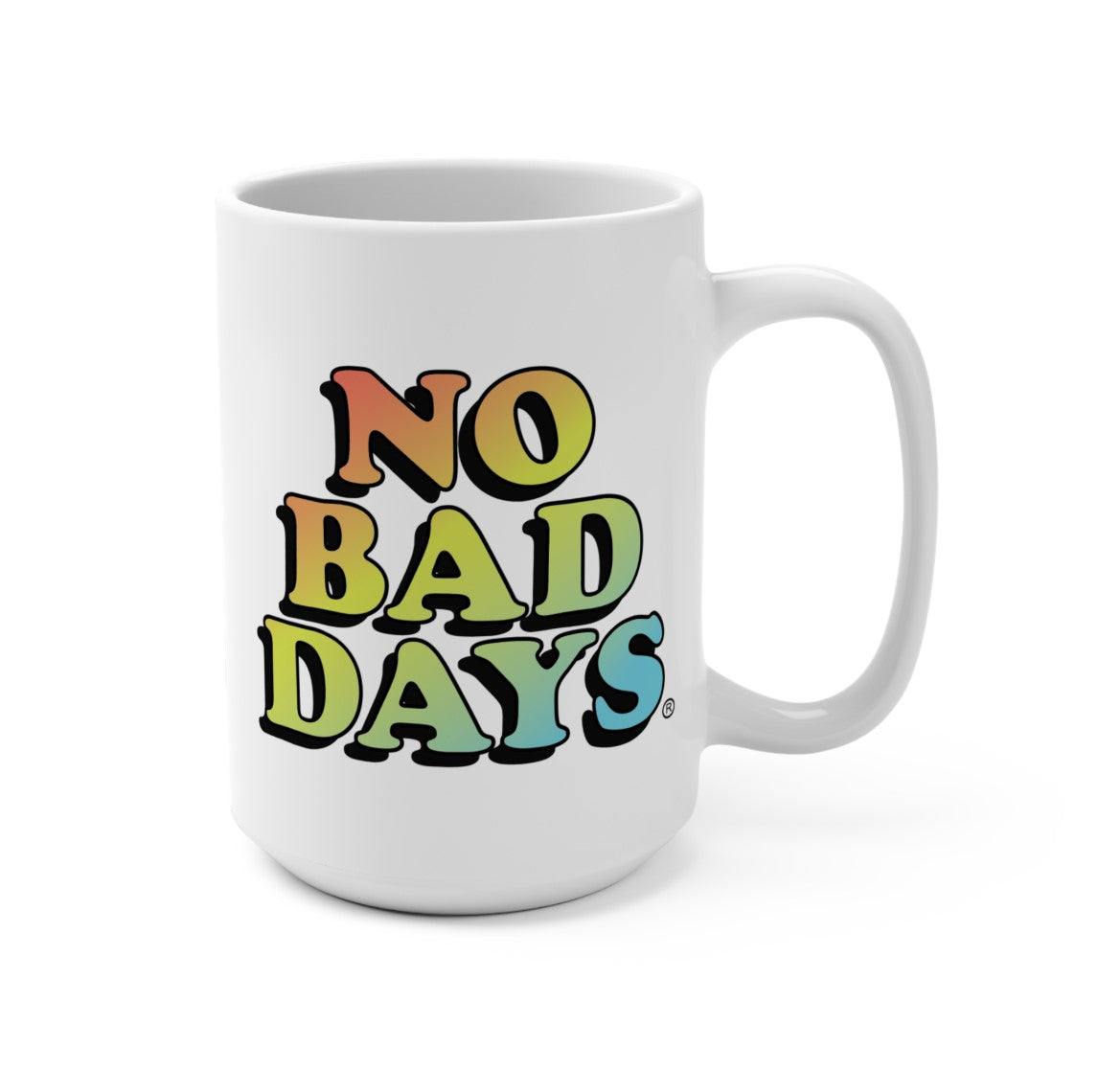 Gradational Rainbow Mug 15 Oz.