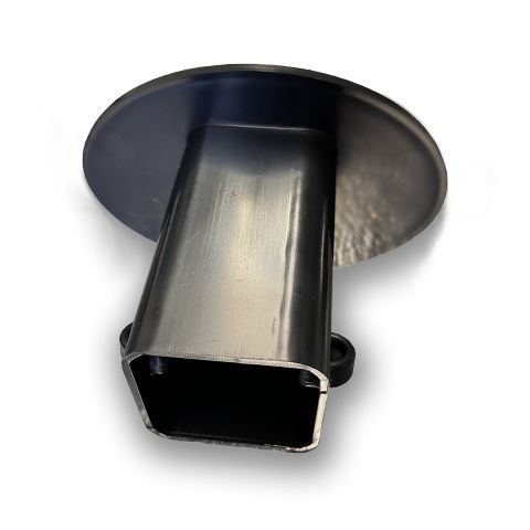 USA Domed Trailer Hitch Cover