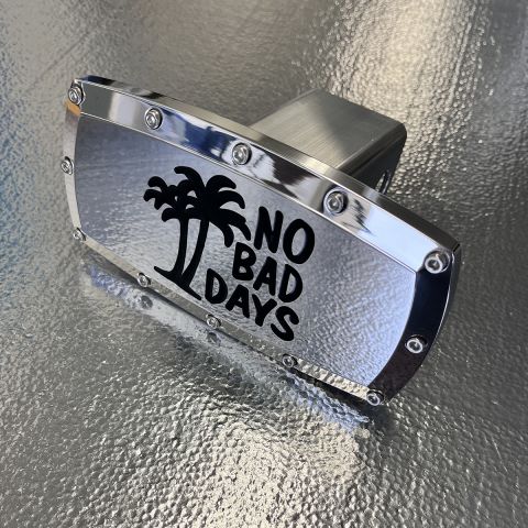Original Palms Riveted Trailer Hitch Cover