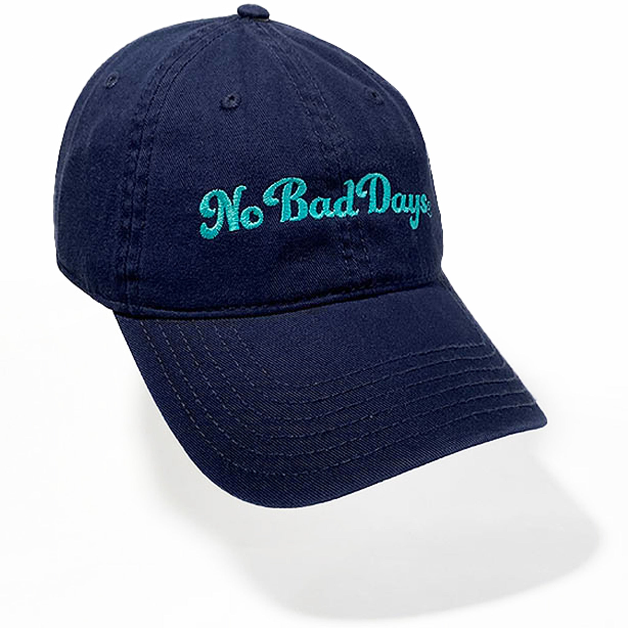 Aqua on Navy Dad Hat