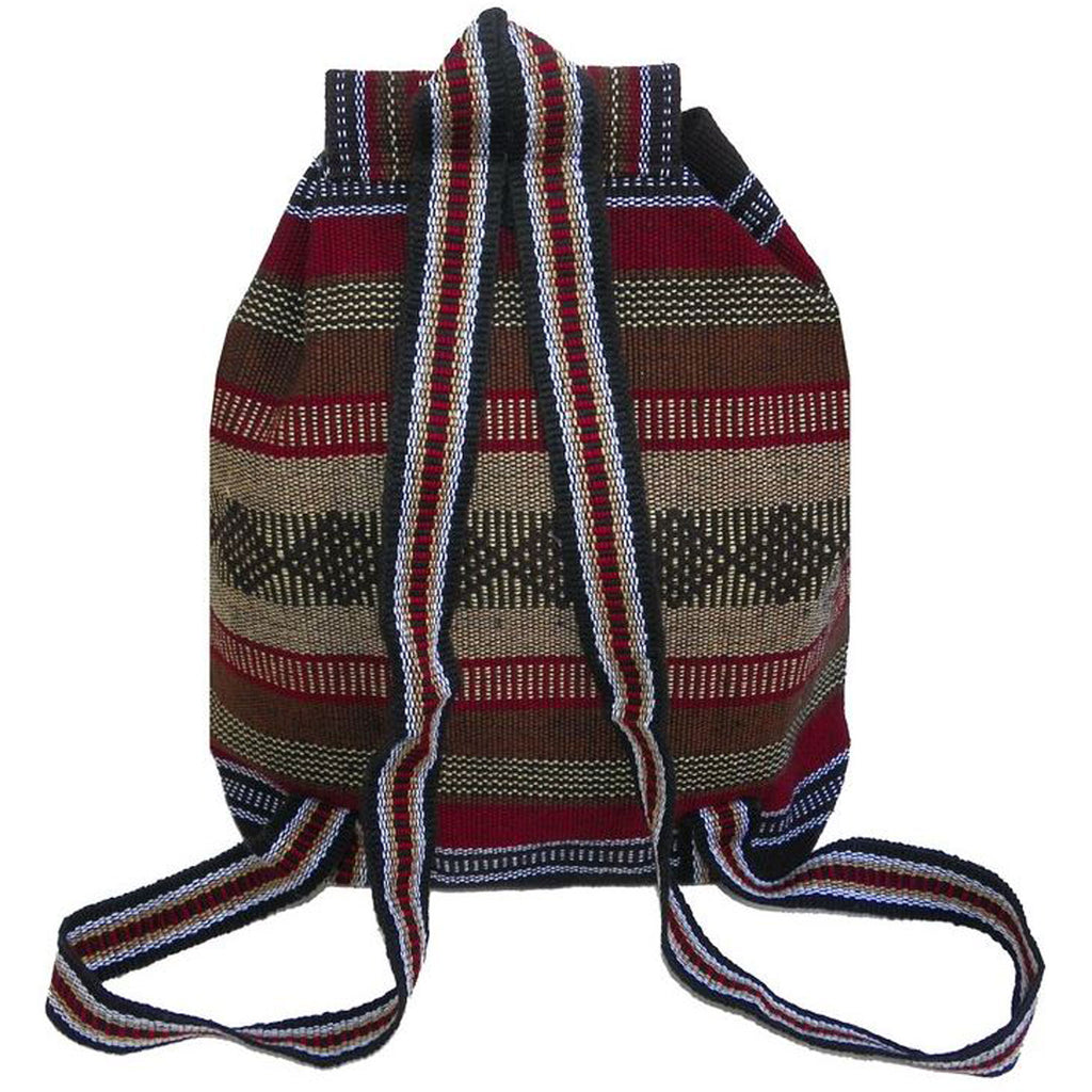 Baja Backpack - Khaki Cranberry Brown