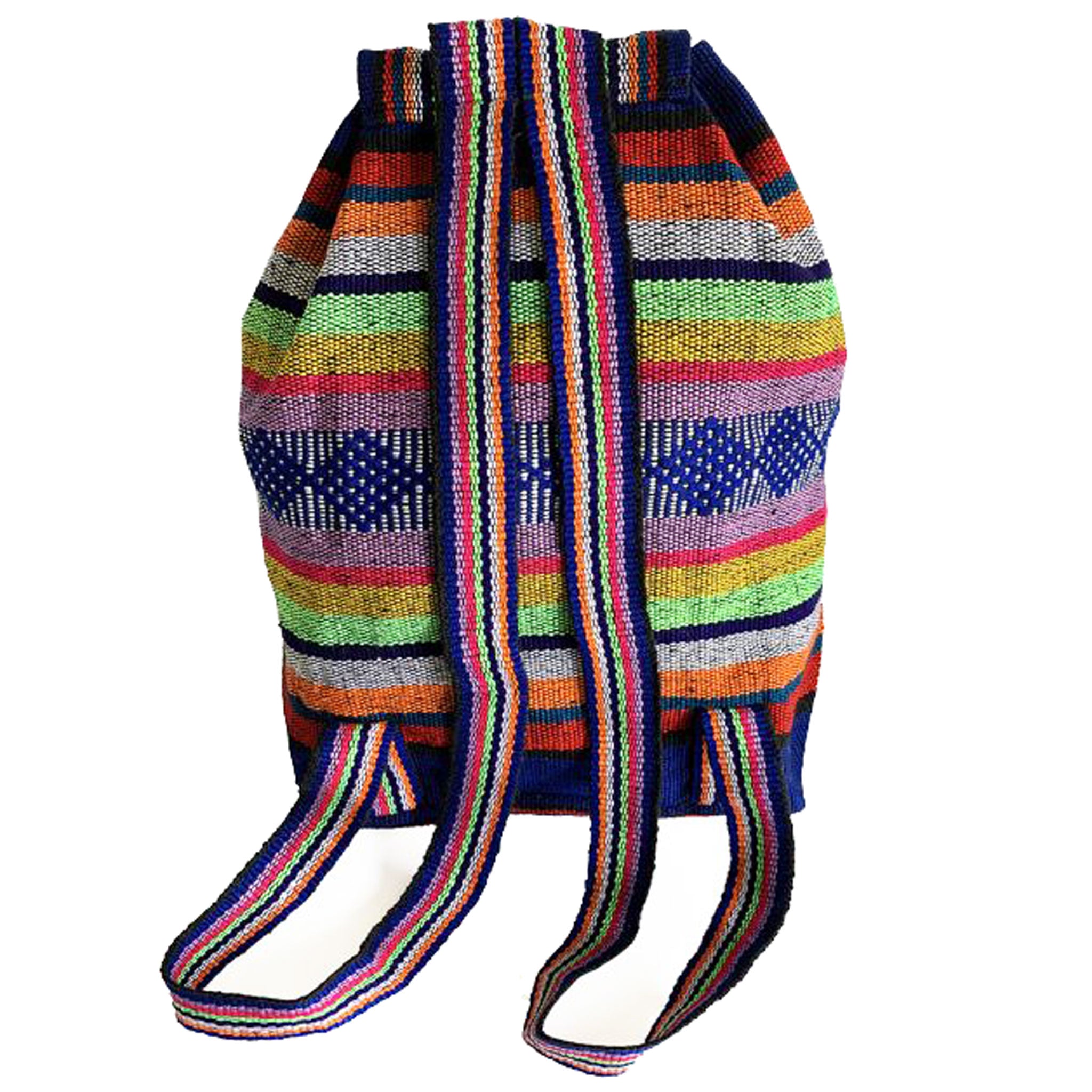 Baja Backpack - Blue & Lime MultiColor