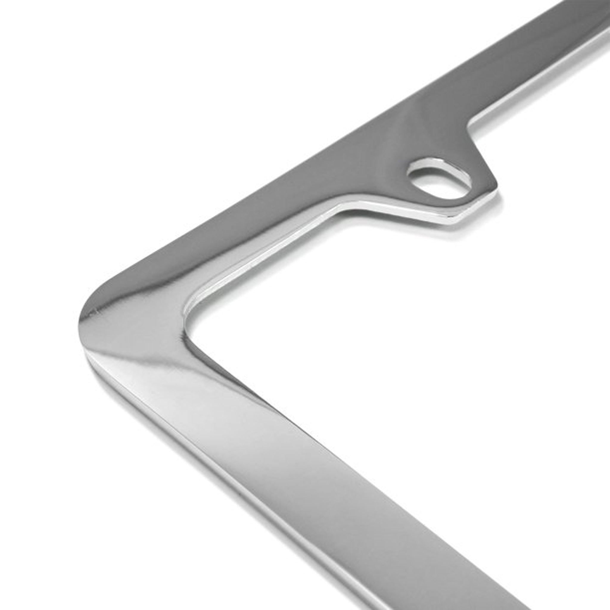 License Plate Frame - Chrome