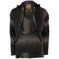Earth Brown Diamond Baja Hoodie