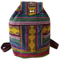 Baja Backpack - Yellow Diamond & Rainbow MultiColor
