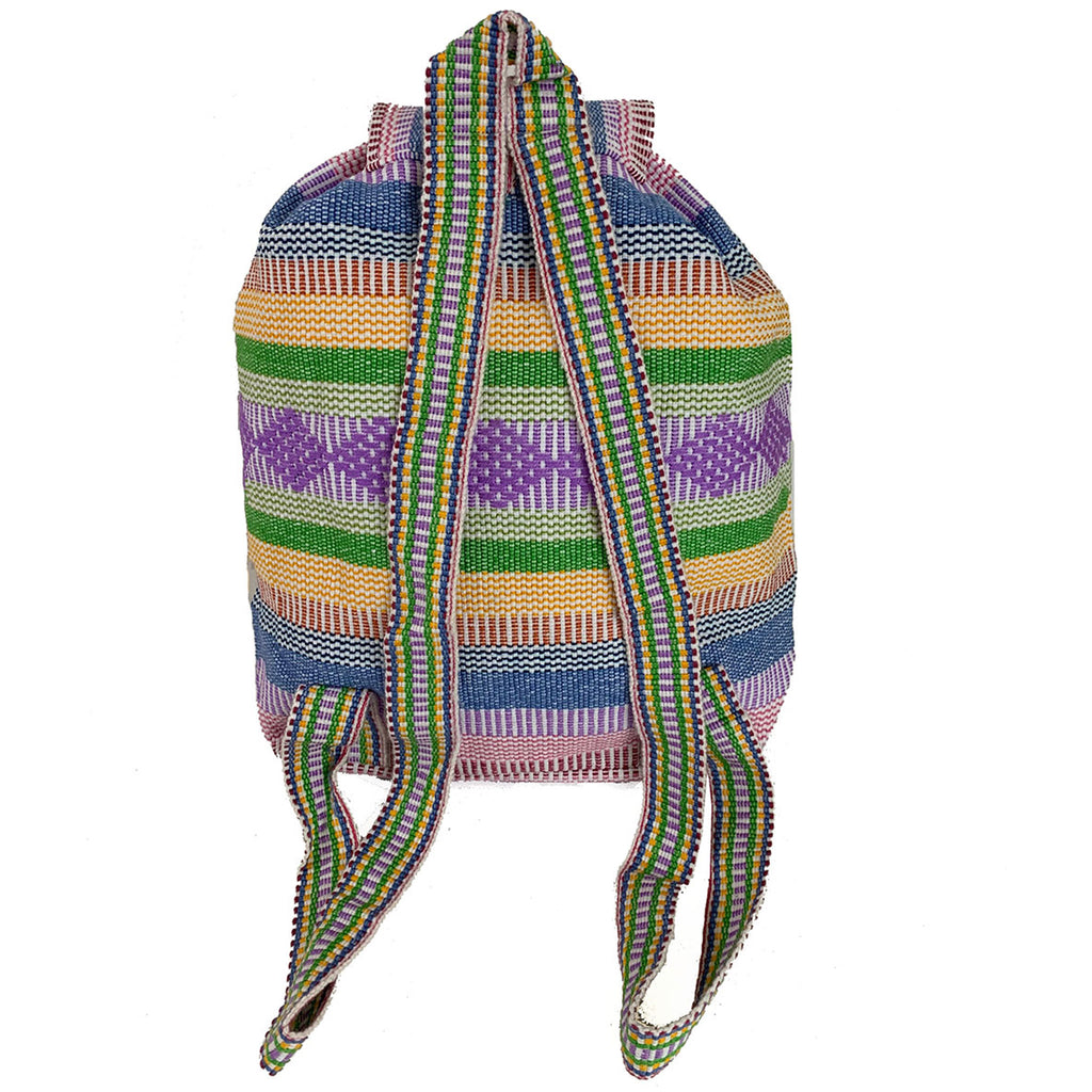 Baja Backpack - Pastel Pink Lavender MultiColor