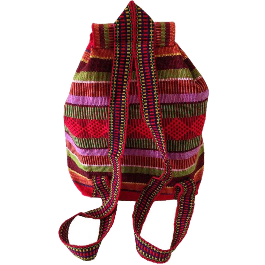 Baja Backpack - Red Pink Green MultiColor