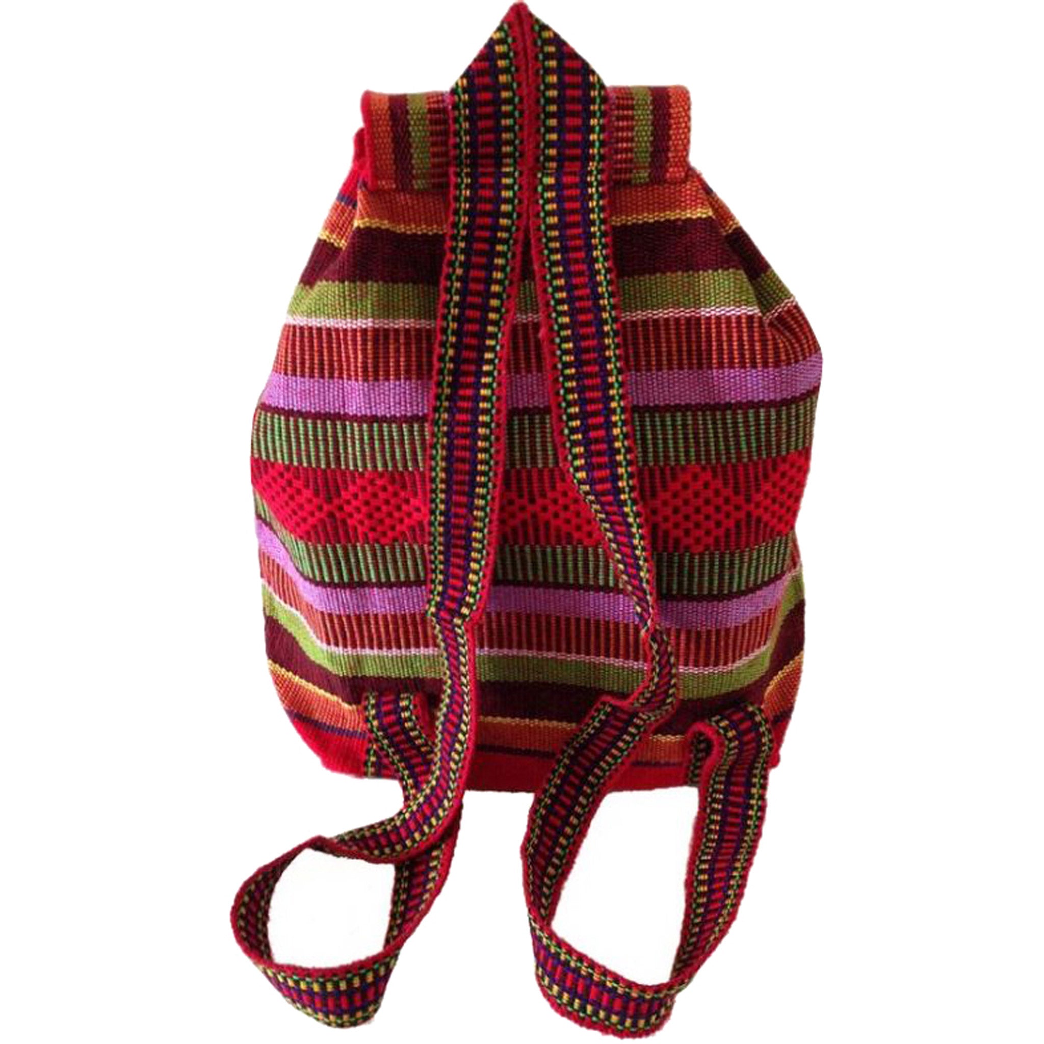 Baja Backpack - Red Pink Green MultiColor
