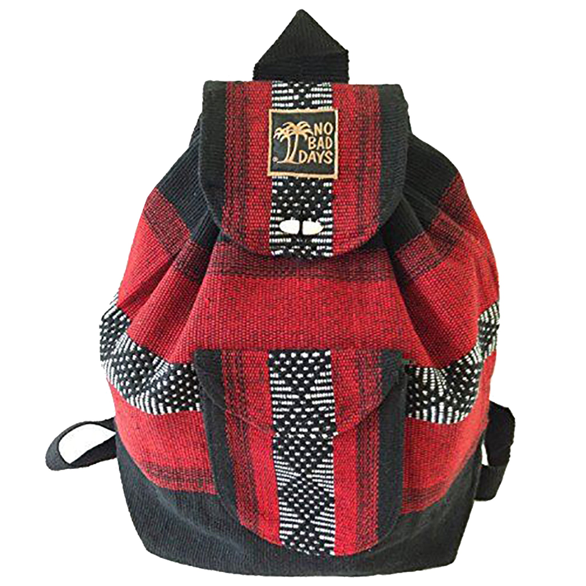 Baja Backpack - Rust Red Black White