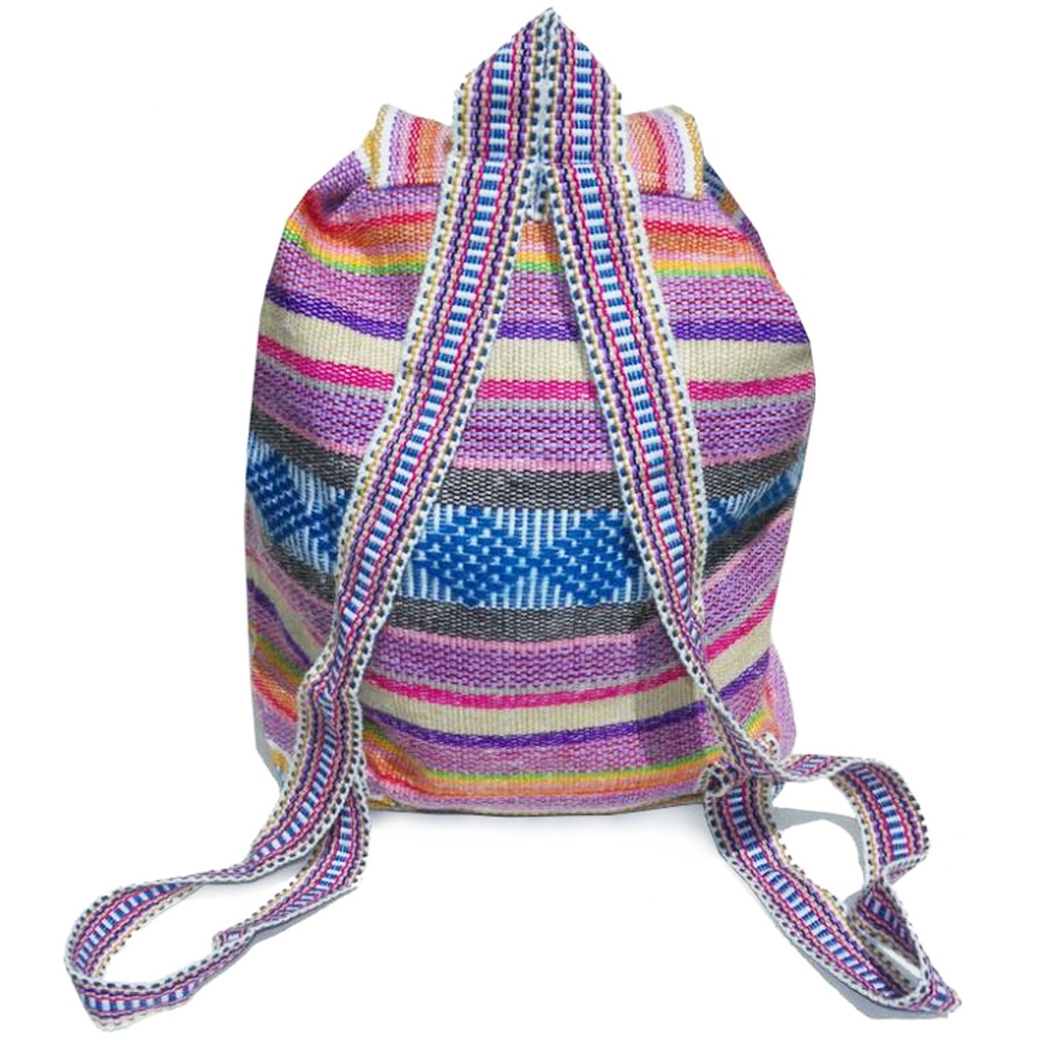 Baja Backpack - Turquoise & MultiColor Pastels