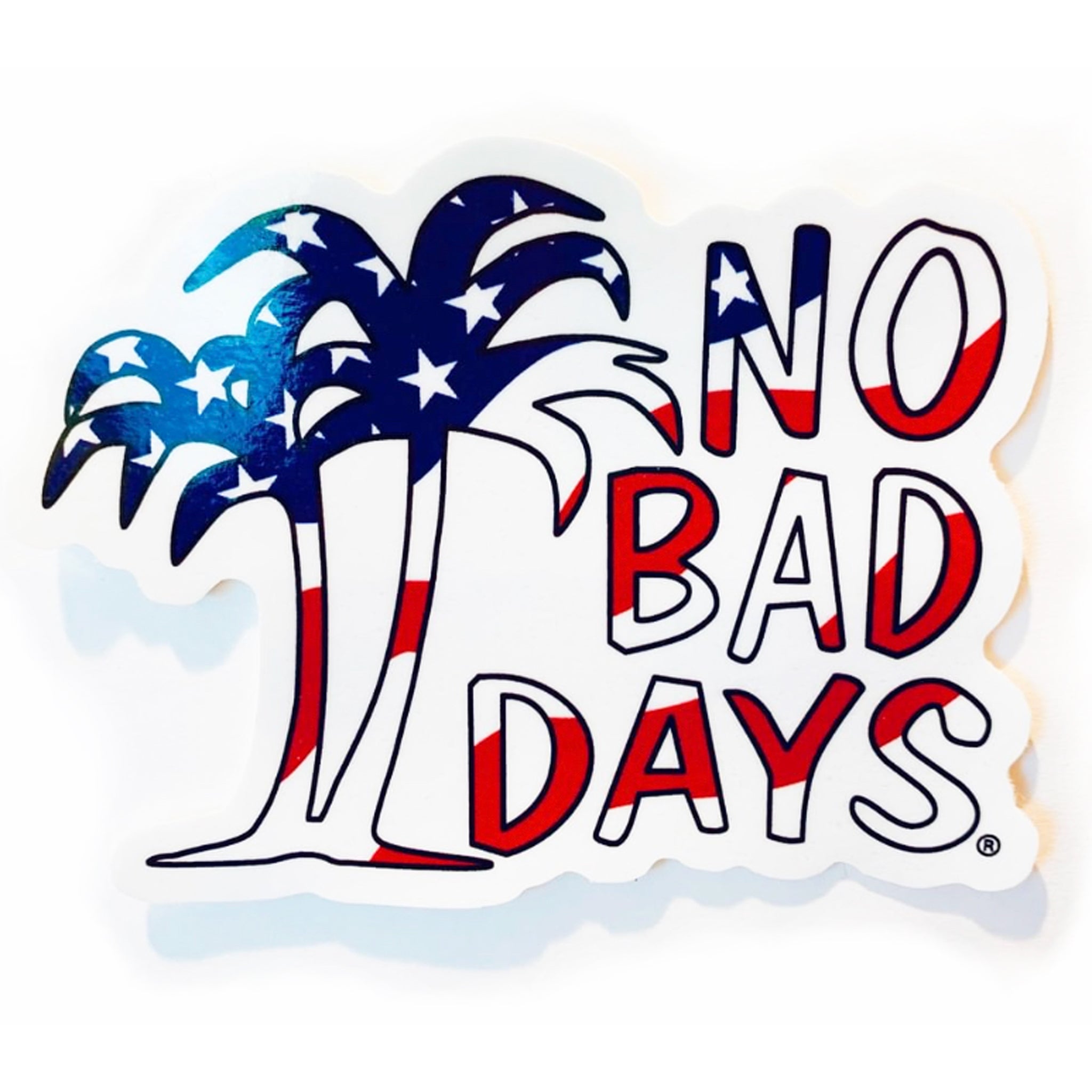 USA Red, White & Blue Sticker