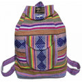Baja Backpack - Violet Pastel MultiColor