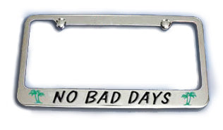 License Plate Frame - Chrome