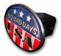 USA Domed Trailer Hitch Cover
