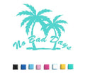 Twin Palms Script Decal
